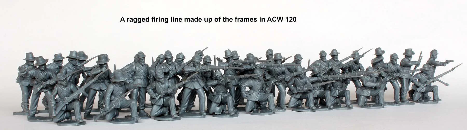 American Civil War Union Infantry in sack coats skirmishing 1861-65 - Image 3